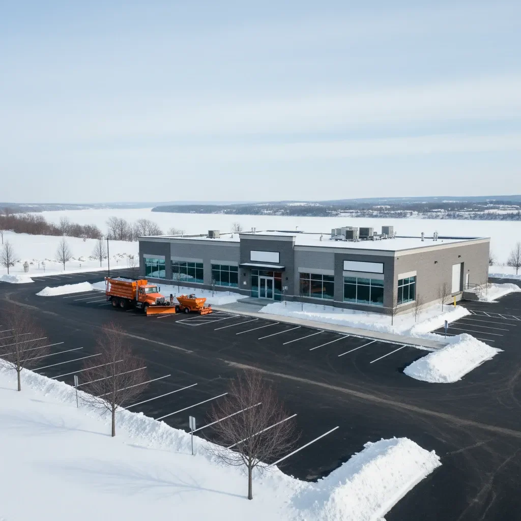 Professional Snow removal service by Elite Landscaping Fredericton in Fredericton